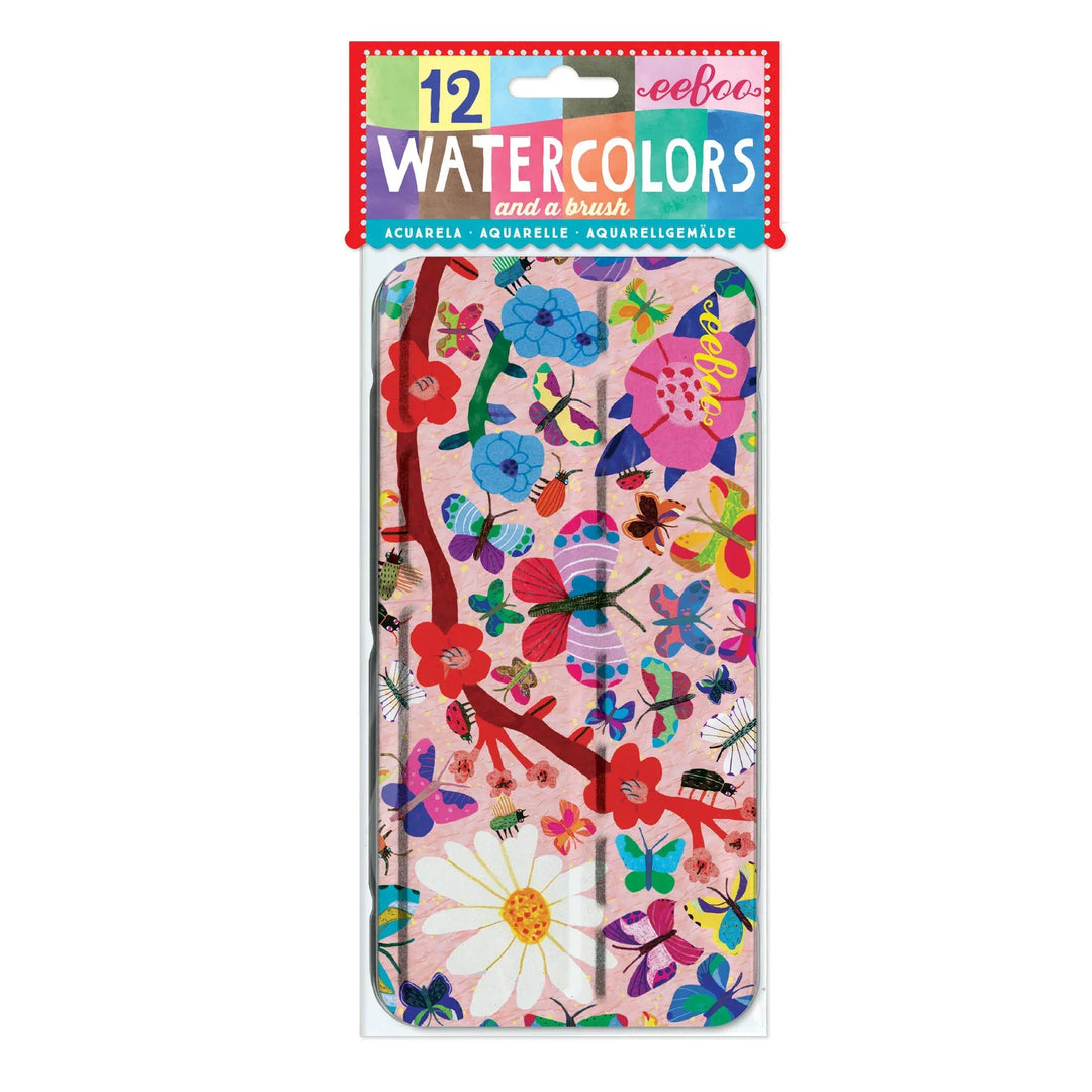 Watercolor Tin