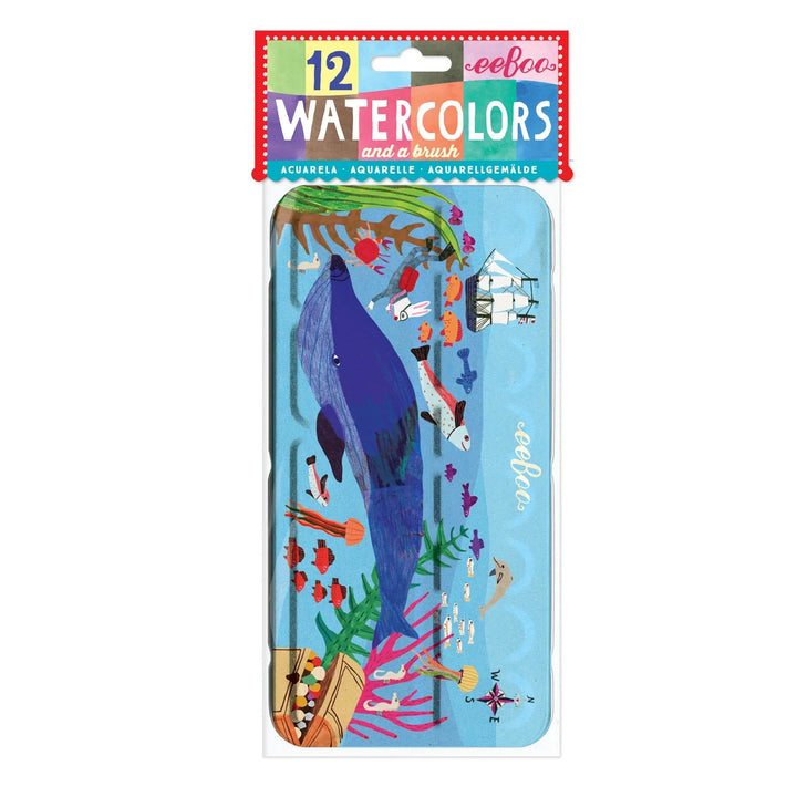 Watercolor Tin