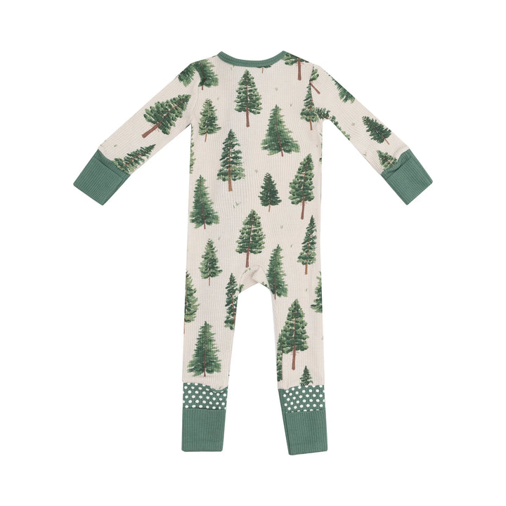 Forest Trees Zip Romper