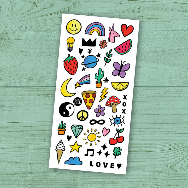 Temporary Tattoo Sheets