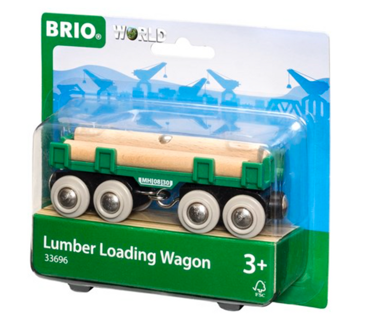 Lumber Loading Wagon