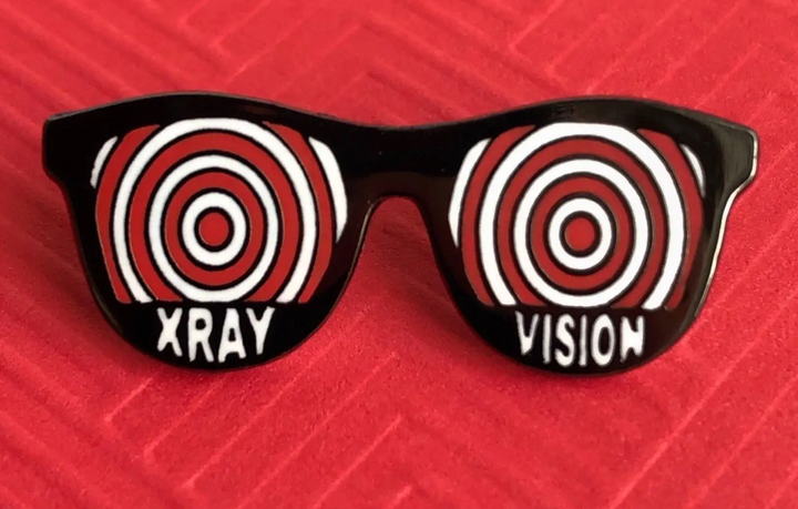 X-Ray Vision Pin