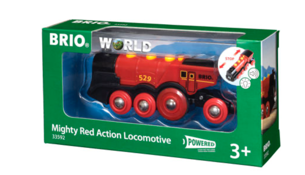 Mighty Red Action Locomotive