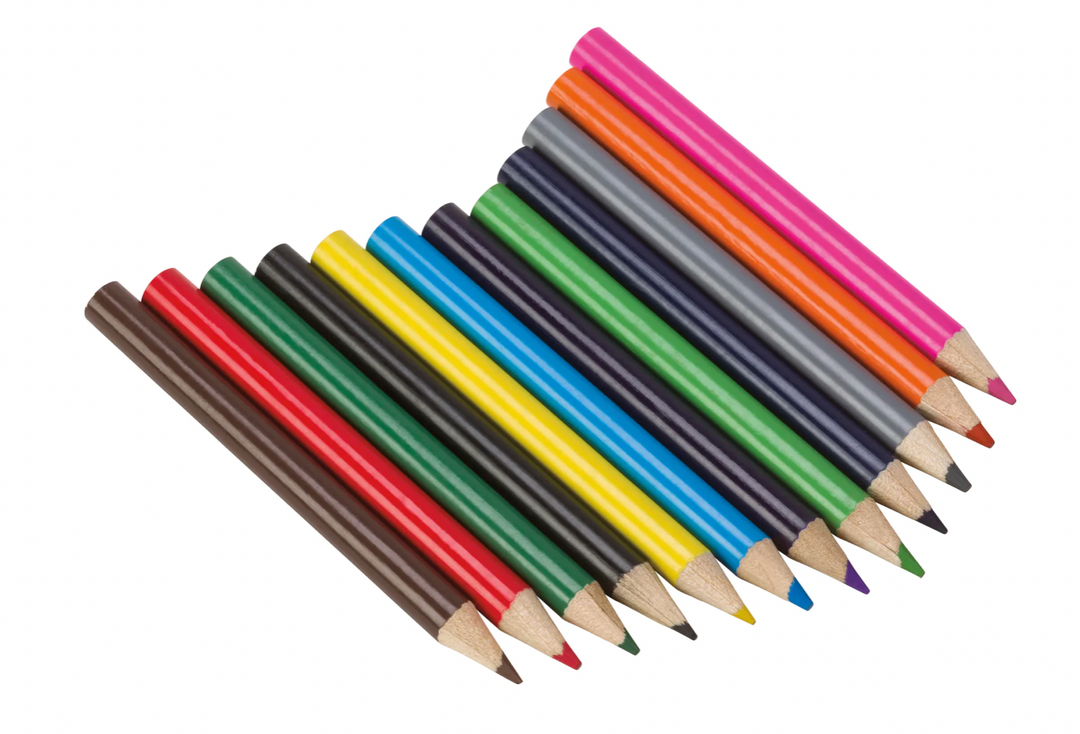 Mini Colored Pencils 12 Pack