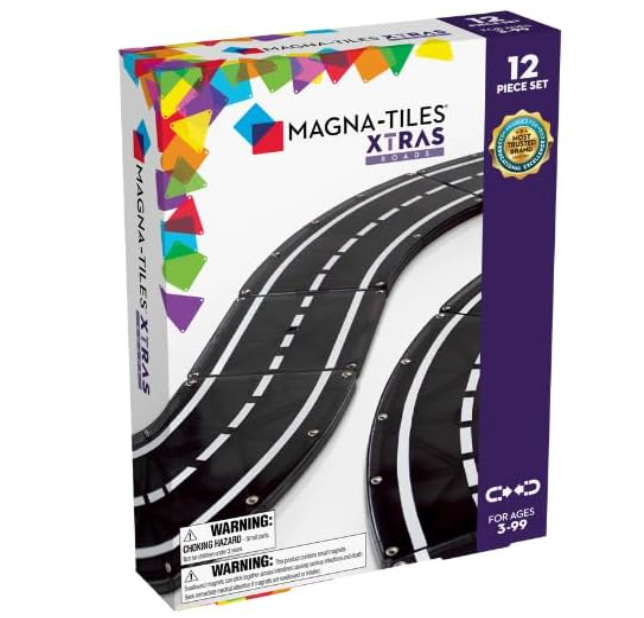 Magna-Tiles XTRAS Roads