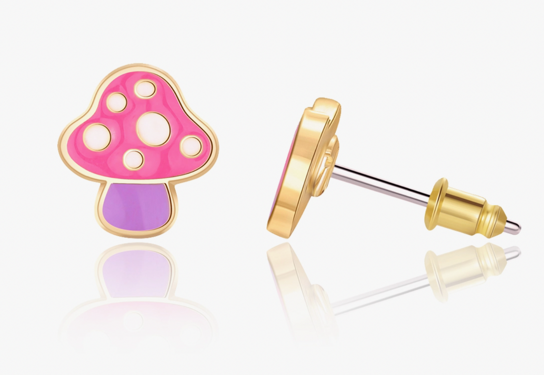 Cutie Pierced-Ears Stud Earrings