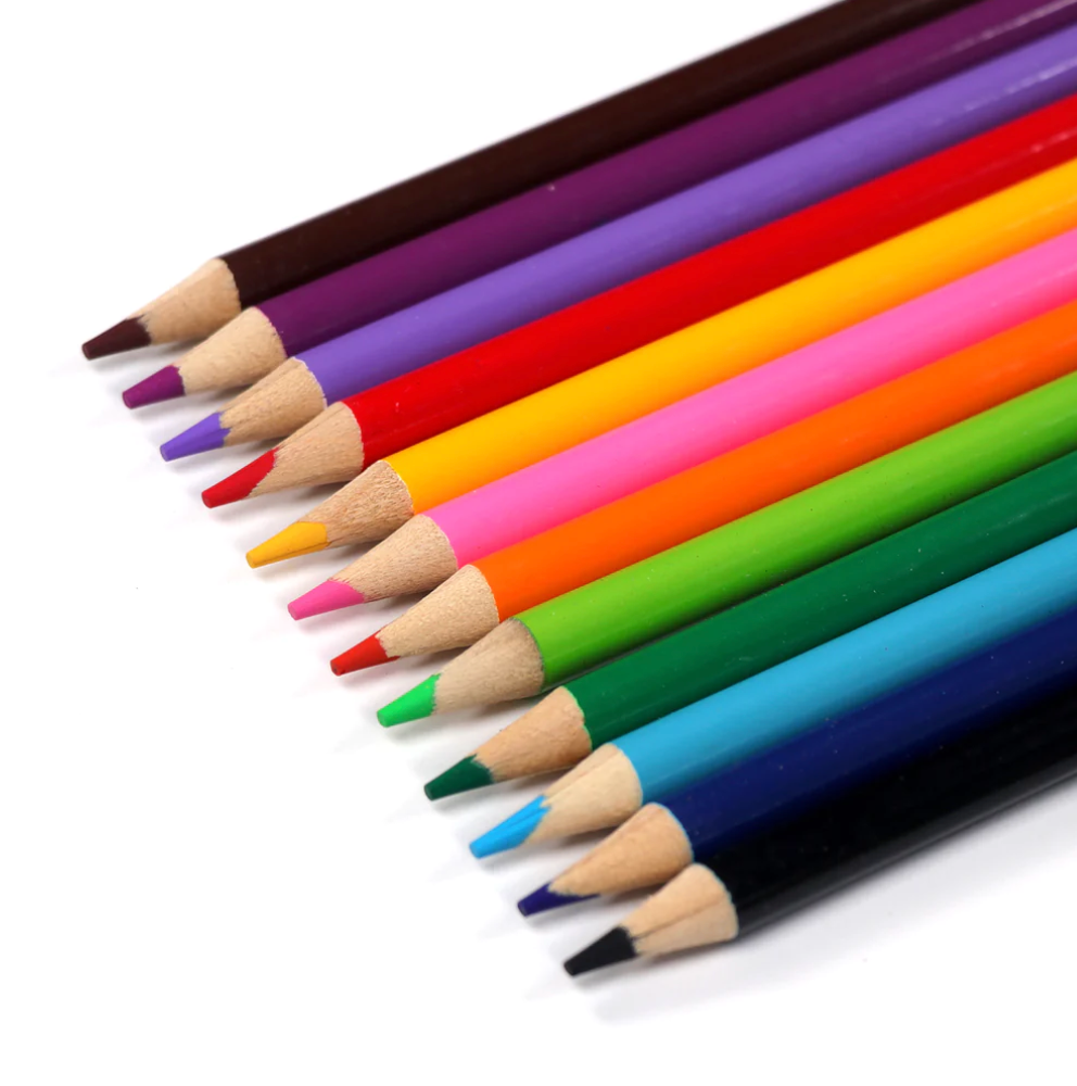 12 Colored Pencils