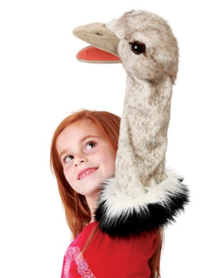 Ostrich Stage Puppet