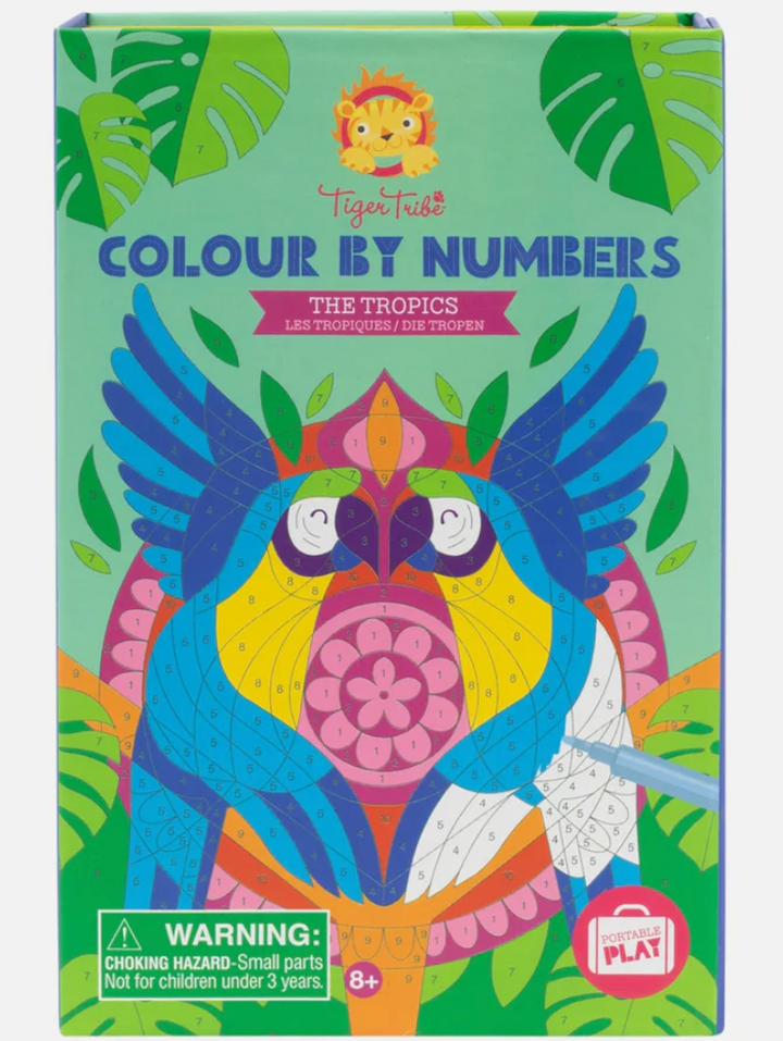 Color By Numbers- The Tropics