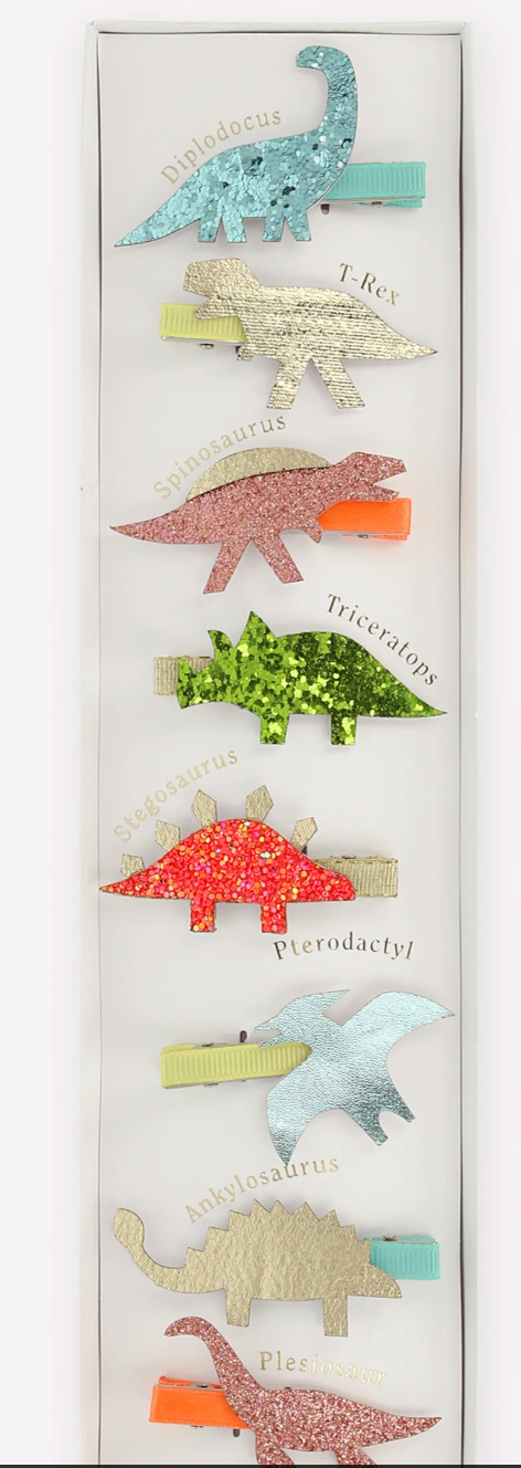 Dino Hair Clips