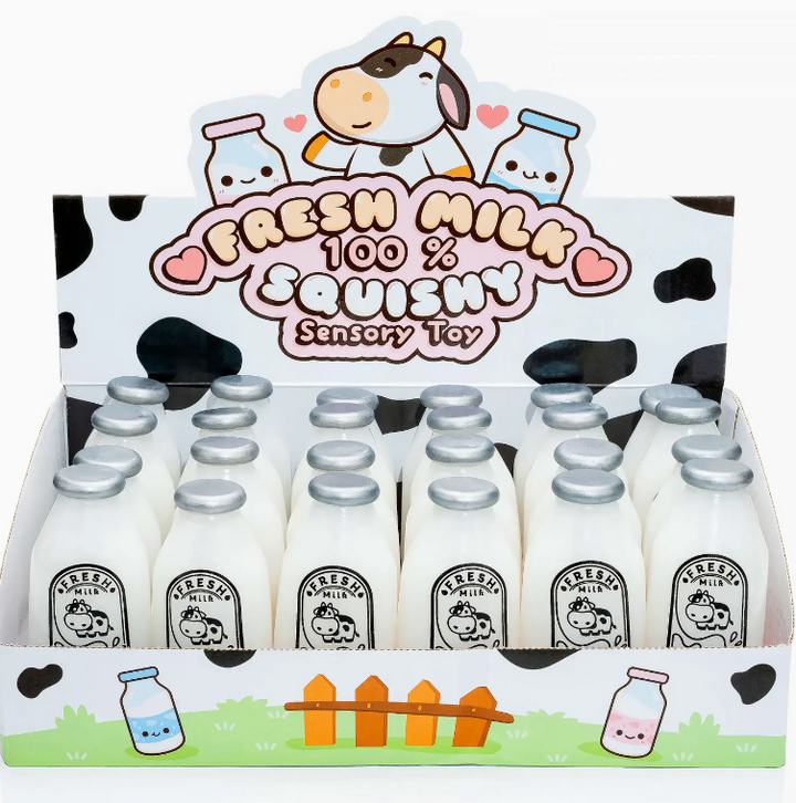 Fresh Milk Squishy Sensory Toy