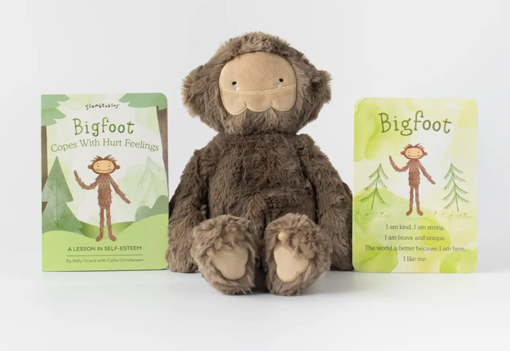 Kin Stuffed Animal and Book Bundle Set