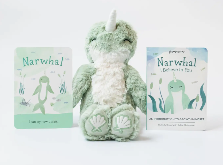 Kin Stuffed Animal and Book Bundle Set