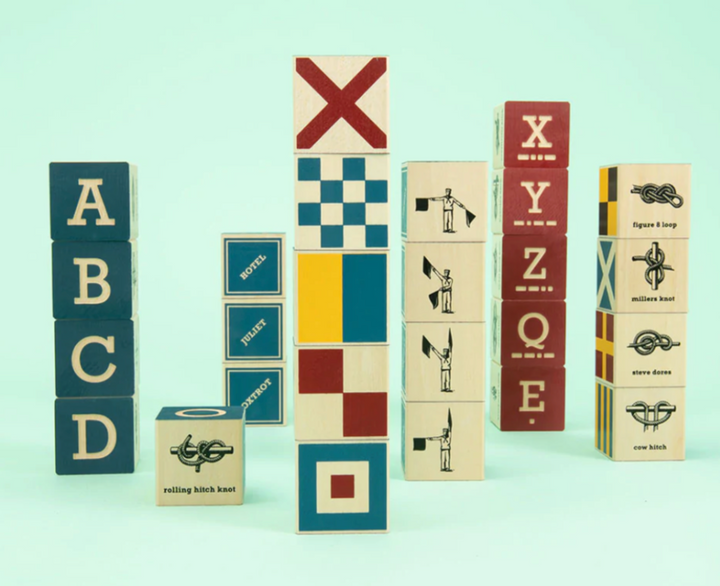 Wooden Alphabet Blocks