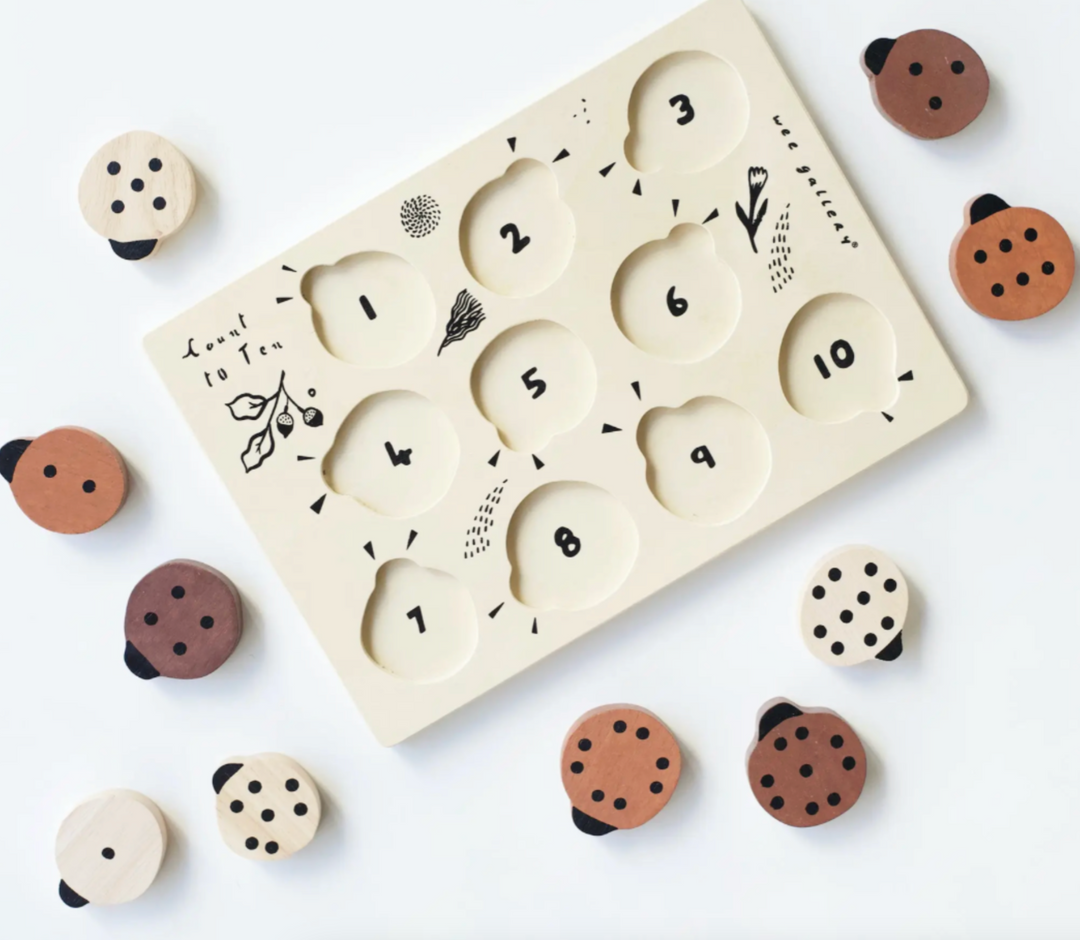 Count to Ten Wooden Puzzle