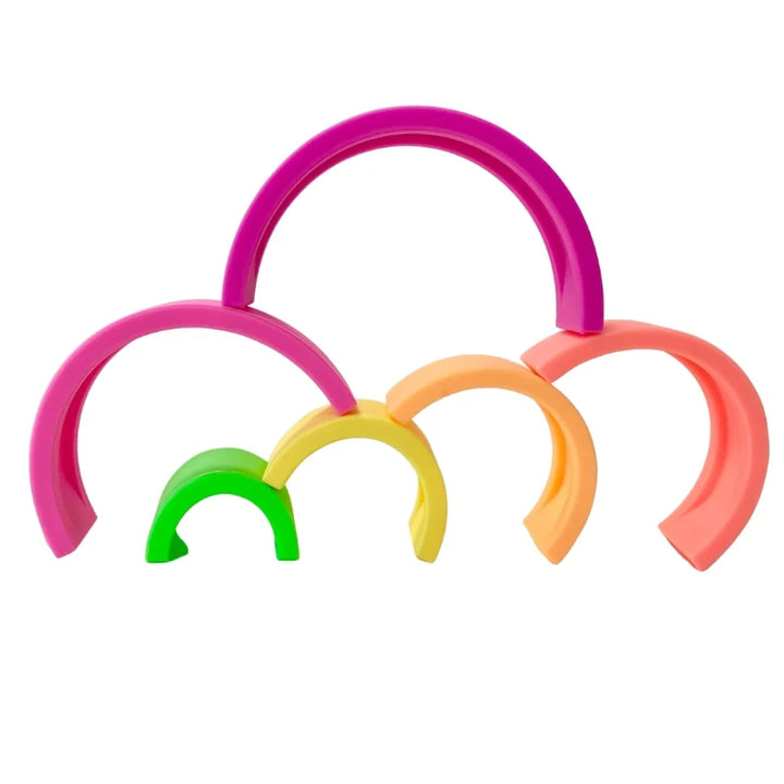 Stacking Silicone Rainbow