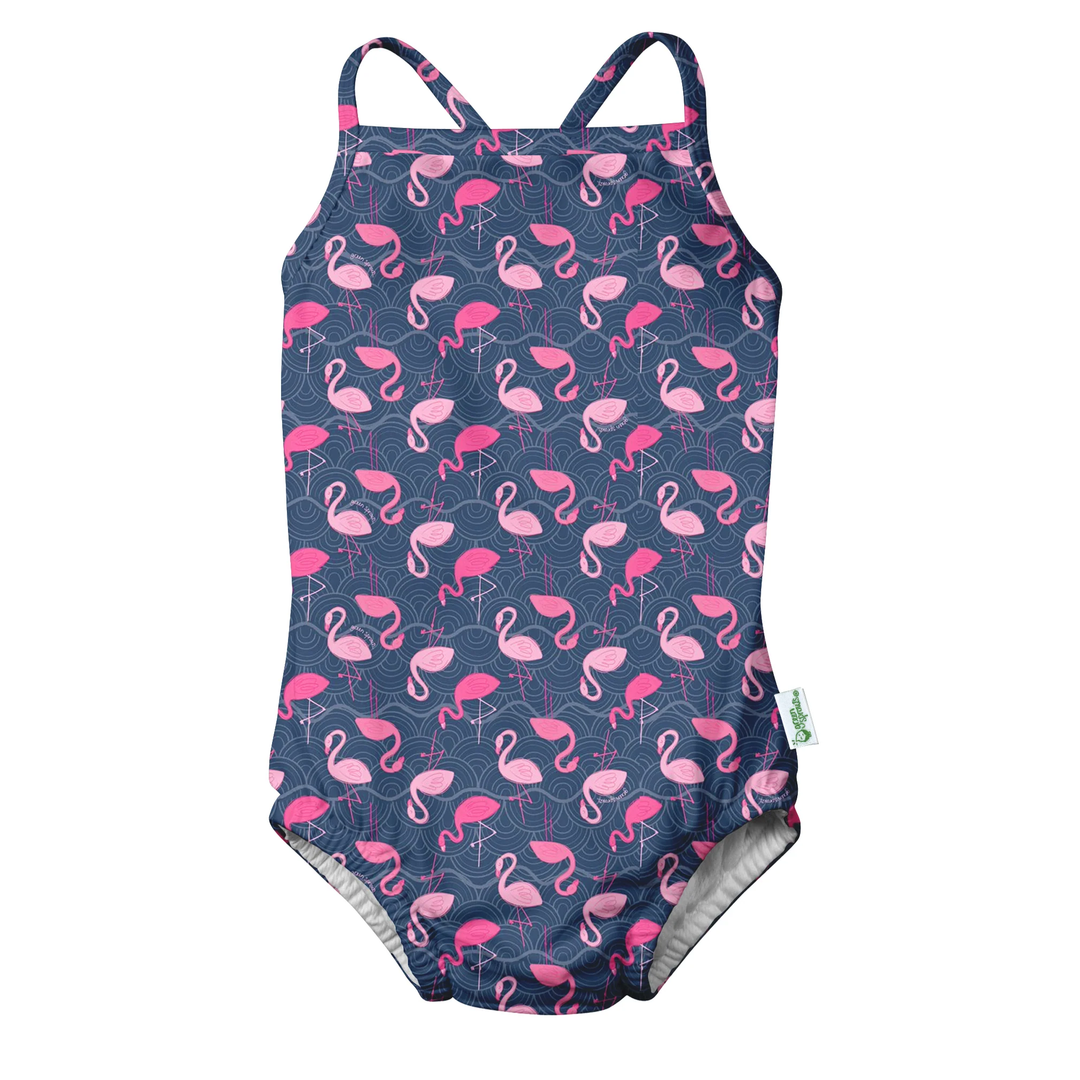 Swimsuit with Built-in Diaper