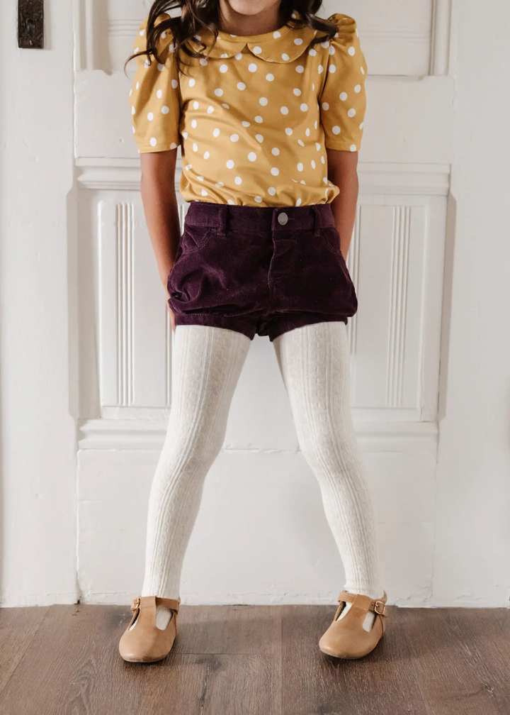 Cable Knit Tights