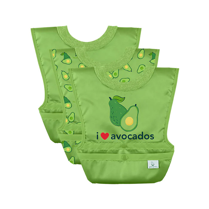 Snap & Go Pull-over Bib (3pk)