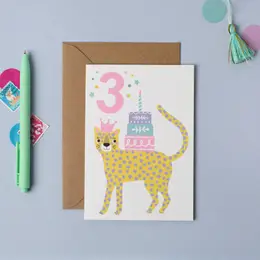 Children's Milestone Birthday Card