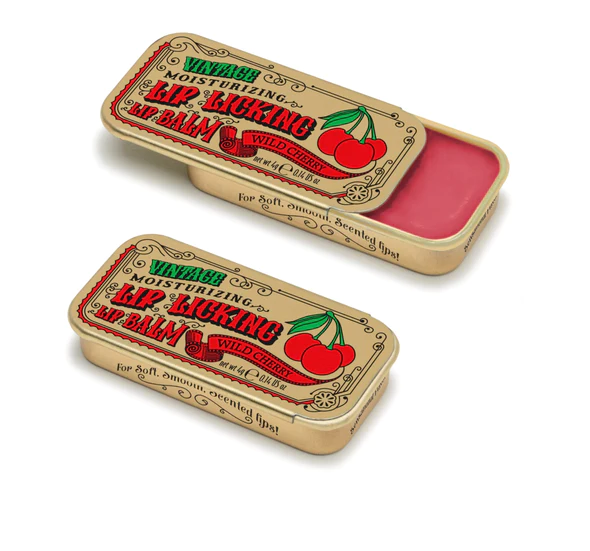 Vintage Style Tin of Lip Balm