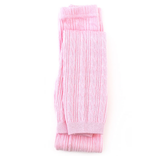 Cable Knit Footless Tights